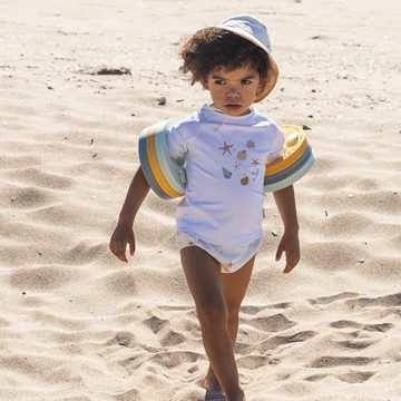 Set Bañador Pañal + Camiseta Protección + Gorro Protección Sea Wonders 6-12 Meses - Imagen 1