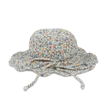 Set Bañador Pañal + Camiseta Protección Summer + Gorro Protección Flowers 9-12 Meses - Imagen 2