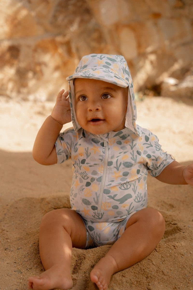 Set de Bañador Mono + Gorro Protección Conchas 1-2A - Imagen 3