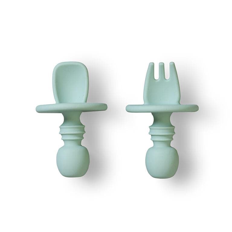 Set de Cubiertos Antiahogo Nordic Verde - Imagen 1