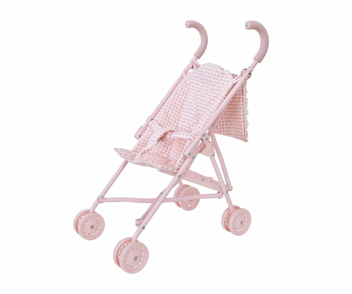 SILLITA PARA MUÑECAS VICHY ROSA TUTETE - Imagen 1