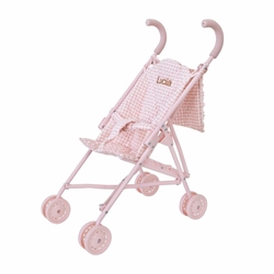 SILLITA PARA MUÑECAS VICHY ROSA TUTETE - Imagen 2