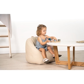 SILLÒN INFANTIL PUFF OLMITOS BEIGE - Imagen 2