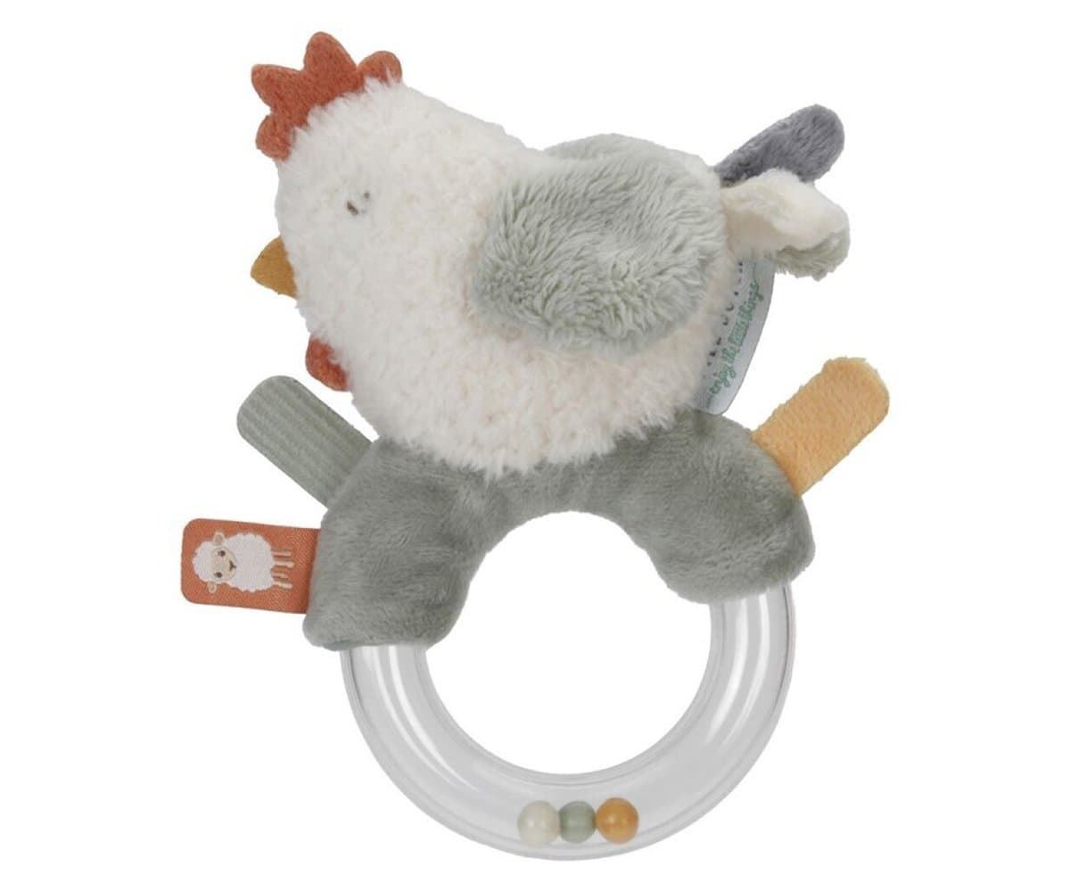 Sonajero Anillo Gallina Little Farm - Imagen 1