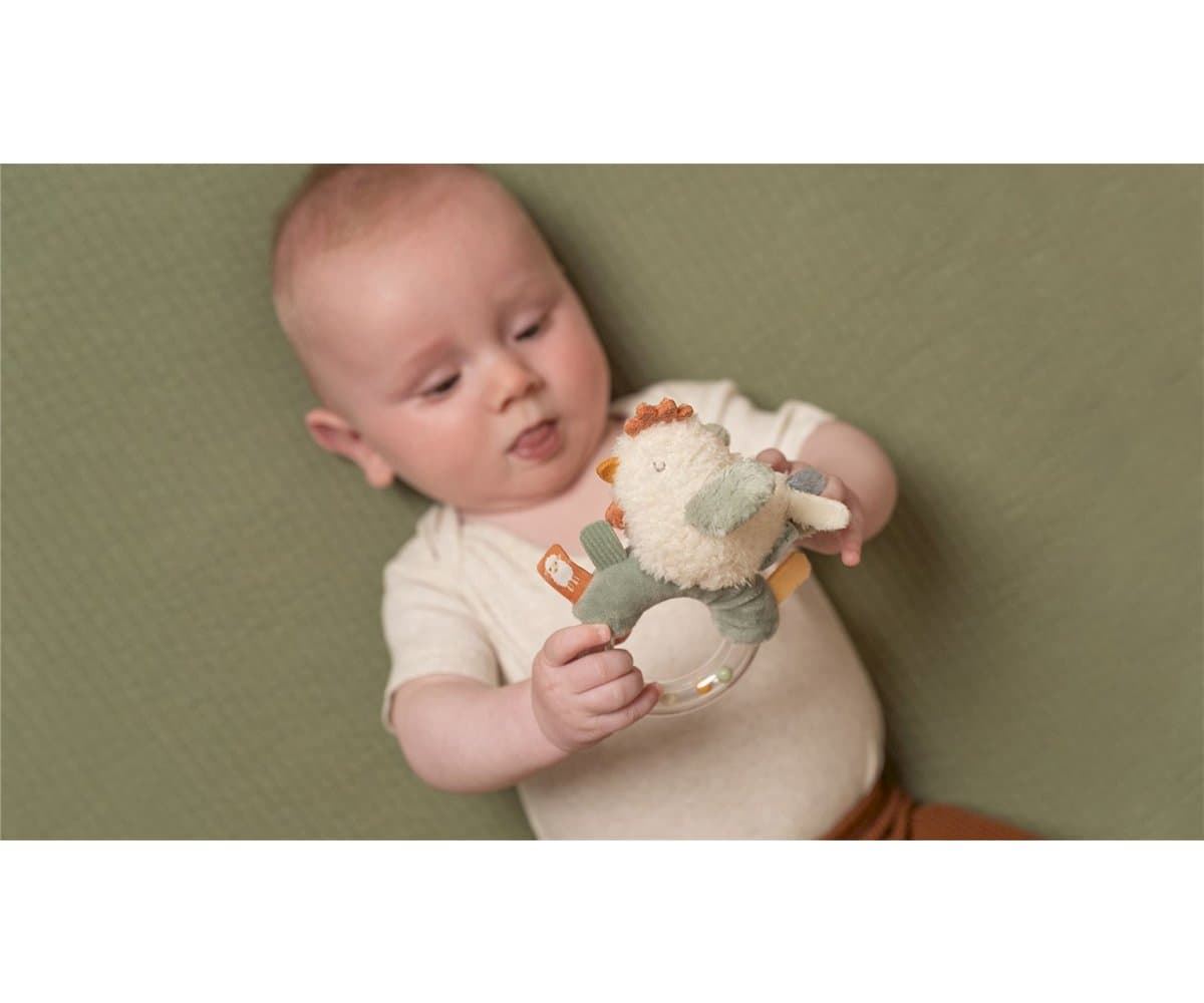 Sonajero Anillo Gallina Little Farm - Imagen 2