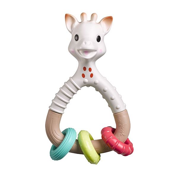 Sonajero SO´PURE Natur Rings Sophie la Girafe - Imagen 1