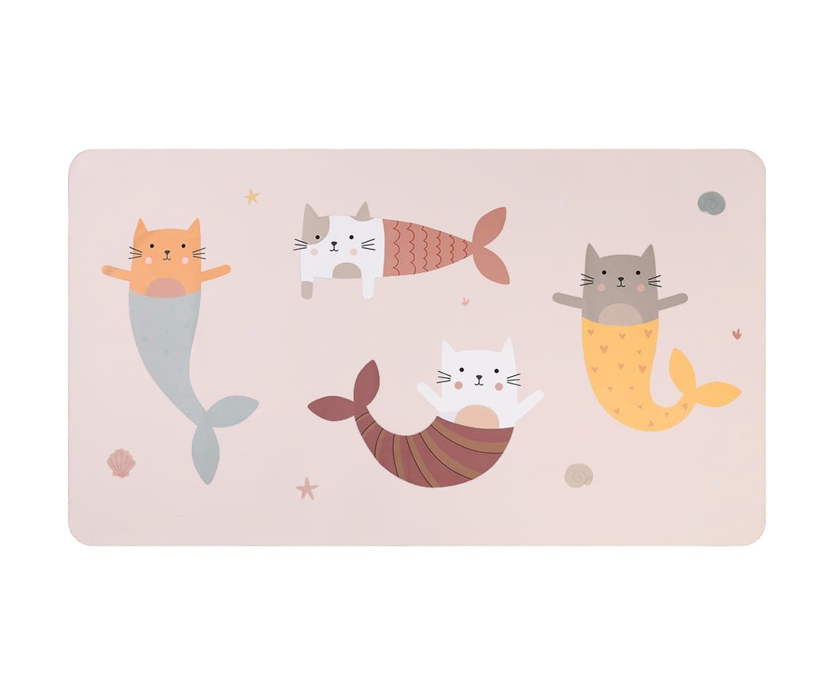 Toalla Microfibra Mermaid Cats - Imagen 1