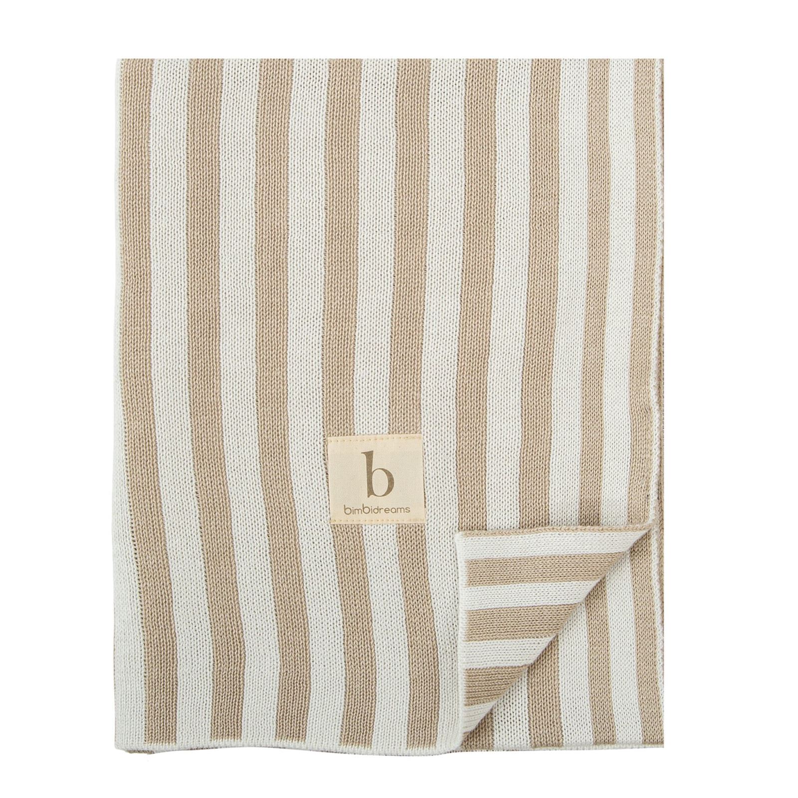 Toquilla Tricot Bambú Stripes Lino - Imagen 1