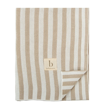 Toquilla Tricot Bambú Stripes Lino - Imagen 1