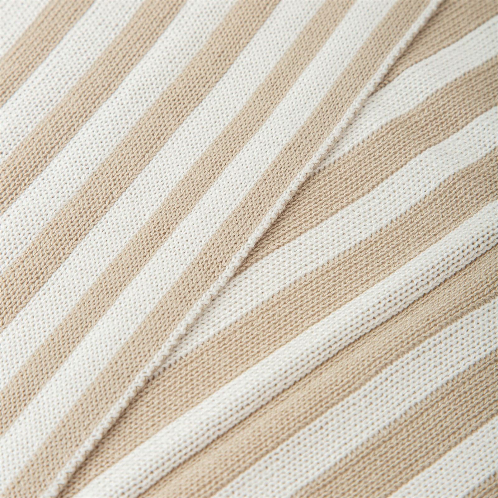Toquilla Tricot Bambú Stripes Lino - Imagen 2