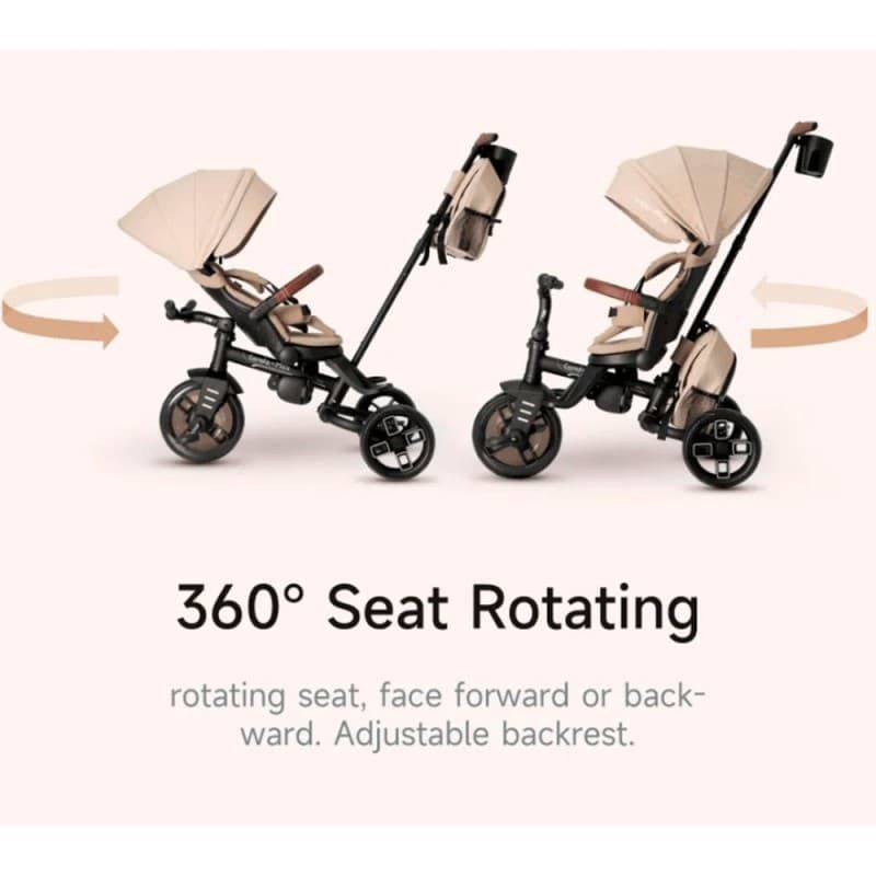 Triciclo Evolutivo Confo Max 8 en 1 Beige - Imagen 3