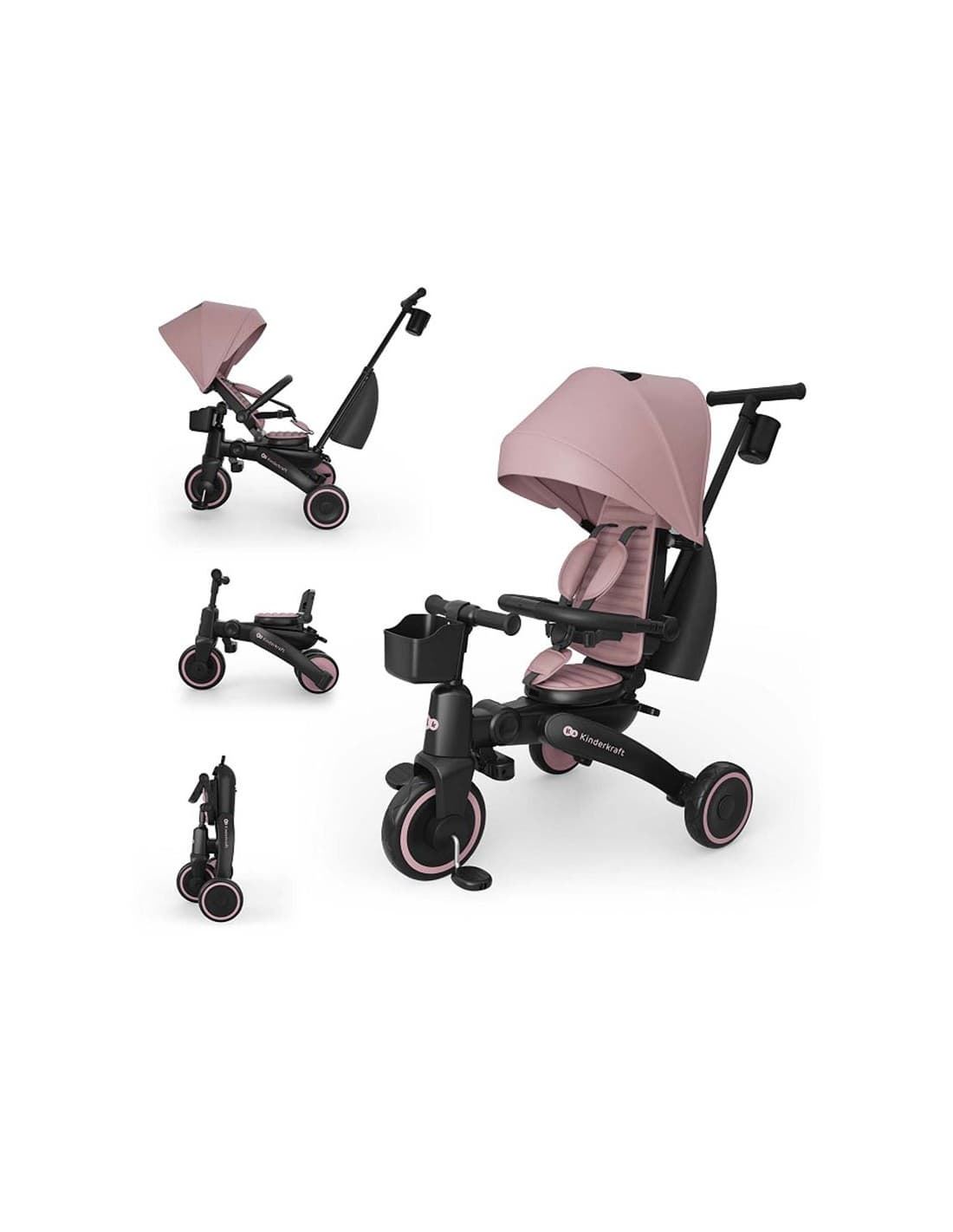 Triciclo Evolutivo Jazz 3 Rosa - Imagen 1
