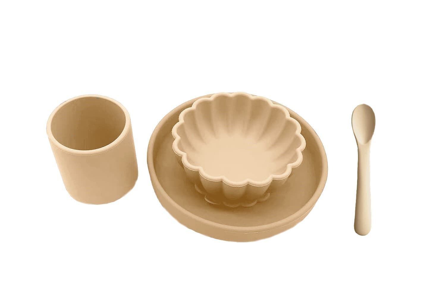 Vajilla 4 Piezas Silicona Play and Store - Imagen 3