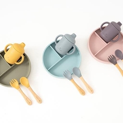 Vajilla 5 Piezas Silicona Olmitos - Imagen 1