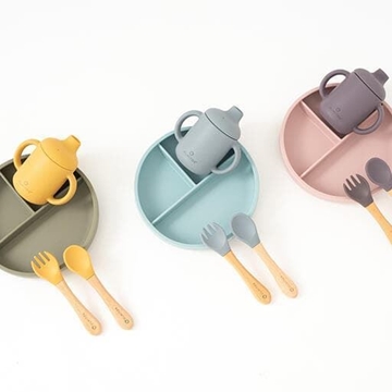 Vajilla 5 Piezas Silicona Olmitos - Imagen 1